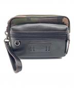 COACHコーチ）の古着「セカンドバッグ」｜オリーブ