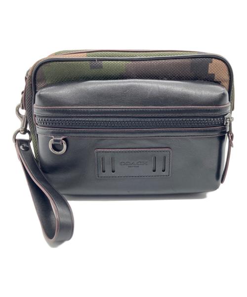 COACH（コーチ）COACH (コーチ) セカンドバッグ オリーブの古着・服飾アイテム