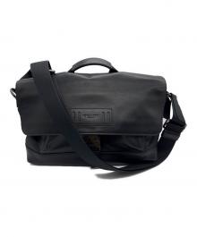 COACH（コーチ）の古着「メッセンジャーバッグ」｜ブラック