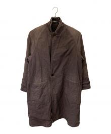 nestrobe confect（ネストローブ コンフェクト）の古着「ウェザークロスウールリバーシブルコート」｜ブラック