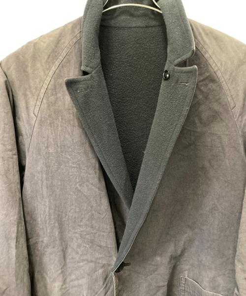 nestrobe confect（ネストローブ コンフェクト）nestrobe confect (ネストローブ コンフェクト) ウェザークロスウールリバーシブルコート ブラック サイズ:4の古着・服飾アイテム