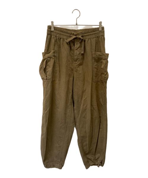 nestrobe confect（ネストローブ コンフェクト）nestrobe confect (ネストローブ コンフェクト) エシカルダイコットンファーマーズパンツ ブラウン サイズ:3の古着・服飾アイテム