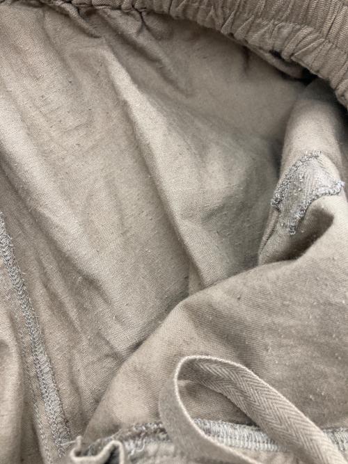 nestrobe confect（ネストローブ コンフェクト）nestrobe confect (ネストローブ コンフェクト) エシカルダイコットンファーマーズパンツ ブラウン サイズ:3の古着・服飾アイテム