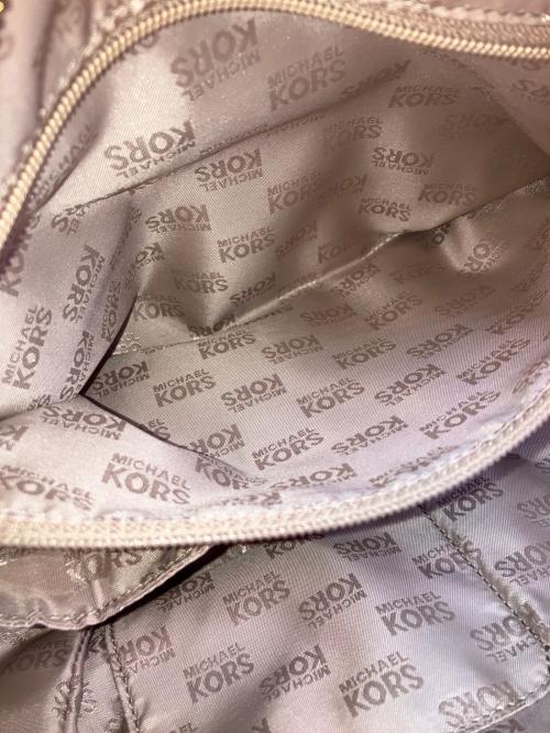 MICHAEL KORS（マイケル・コース）MICHAEL KORS (マイケル・コース) 2WAYバッグ ピンクの古着・服飾アイテム