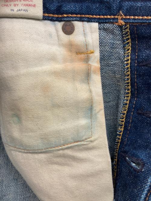 YAMANE（ヤマネ）YAMANE (ヤマネ) EVISU (エヴィス) デニムパンツ インディゴ サイズ:W33L35の古着・服飾アイテム