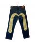 YAMANE (ヤマネ) EVISU (エヴィス) デニムパンツ インディゴ サイズ:W33L35：10000円