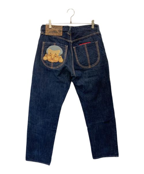 YAMANE（ヤマネ）YAMANE (ヤマネ) デニムパンツ ネイビー サイズ:W34L31の古着・服飾アイテム