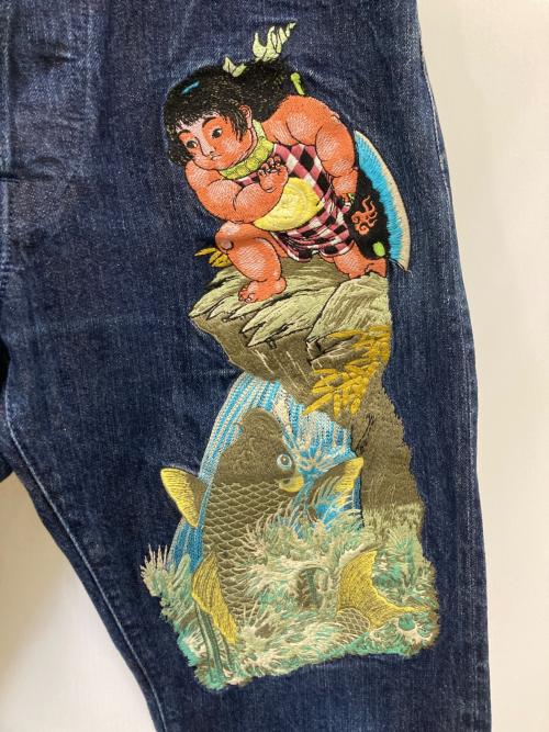 YAMANE（ヤマネ）YAMANE (ヤマネ) デニムパンツ ネイビー サイズ:W34L31の古着・服飾アイテム