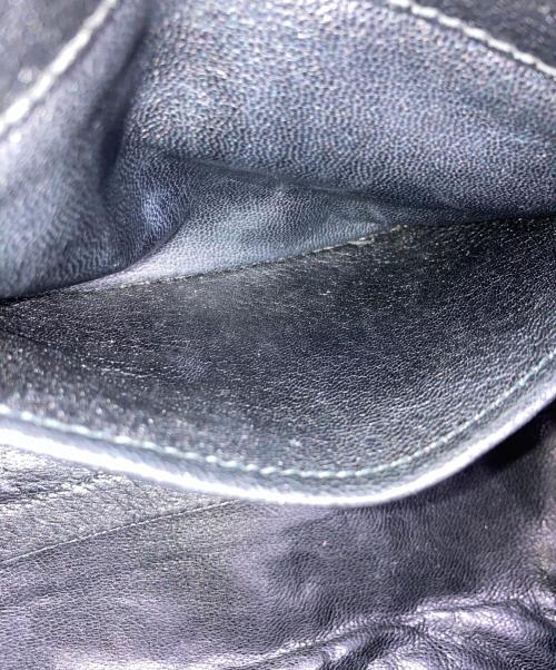 MIU MIU（ミュウミュウ）MIU MIU (ミュウミュウ) デニム バイカー ハンドバッグ ブルーの古着・服飾アイテム