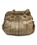 Chloeクロエ）の古着「トートバッグ」｜オリーブ