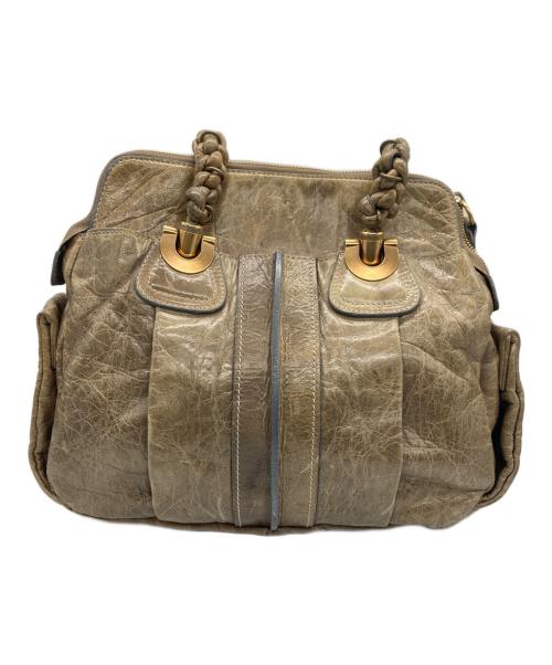 Chloe（クロエ）Chloe (クロエ) トートバッグ オリーブの古着・服飾アイテム