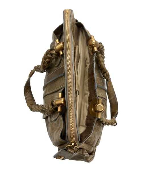 Chloe（クロエ）Chloe (クロエ) トートバッグ オリーブの古着・服飾アイテム