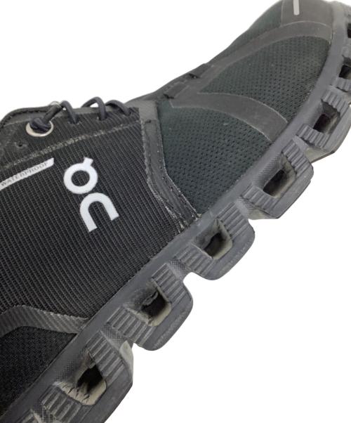 on（オン）on (オン) クラウド 5 ウォータープルーフ ブラック サイズ:23cmの古着・服飾アイテム