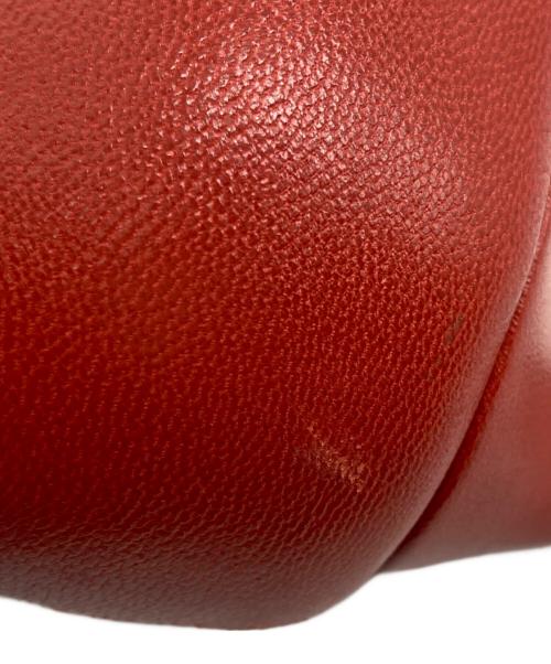 GUCCI（グッチ）GUCCI (グッチ) ポインテッドトゥパンプス レッド サイズ:36の古着・服飾アイテム