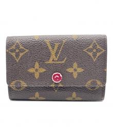 LOUIS VUITTON（ルイ ヴィトン）の古着「6連キーケース」｜ブラウン×ピンク