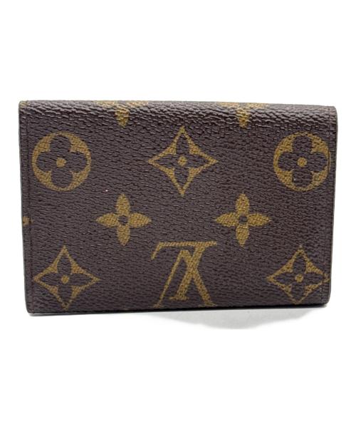 LOUIS VUITTON（ルイ ヴィトン）LOUIS VUITTON (ルイ ヴィトン) 6連キーケース ブラウン×ピンクの古着・服飾アイテム