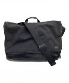 PORTERポーター）の古着「メッセンジャーバッグ」｜ブラック