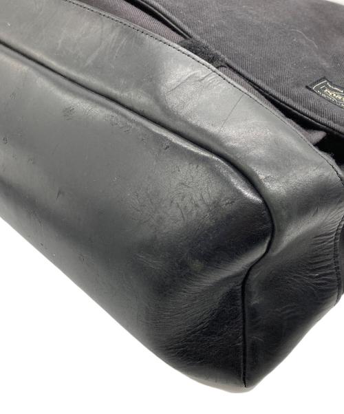 PORTER（ポーター）PORTER (ポーター) メッセンジャーバッグ ブラックの古着・服飾アイテム