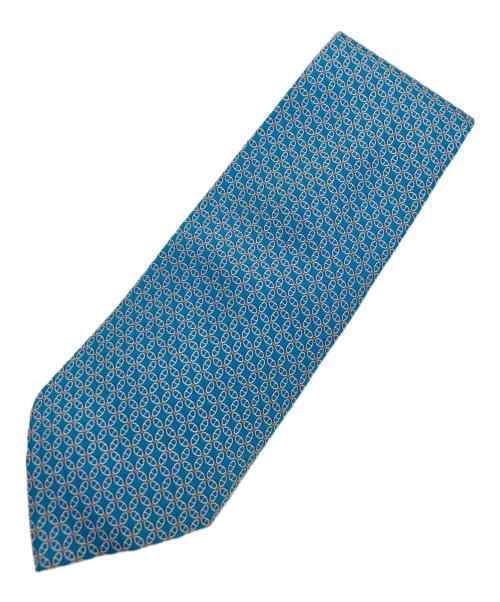 HERMES（エルメス）HERMES (エルメス) ネクタイ ブルー サイズ:無しの古着・服飾アイテム