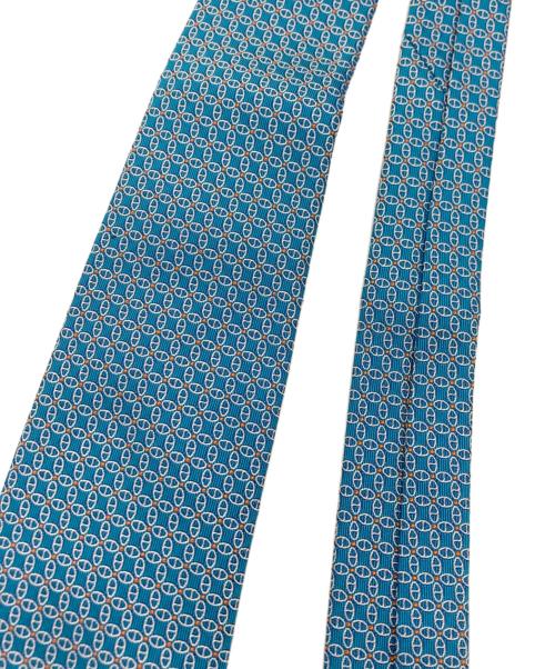 HERMES（エルメス）HERMES (エルメス) ネクタイ ブルー サイズ:無しの古着・服飾アイテム