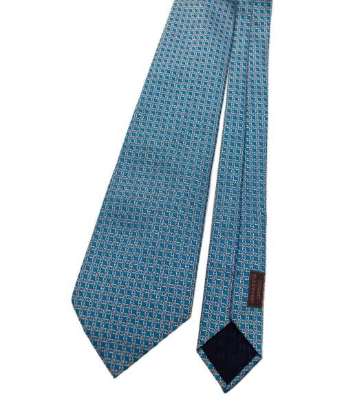 HERMES（エルメス）HERMES (エルメス) ネクタイ ブルー サイズ:無しの古着・服飾アイテム