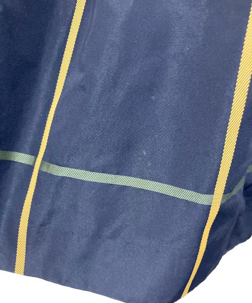BURBERRY BLUE LABEL（バーバリー ブルー レーベル）BURBERRY BLUE LABEL (バーバリー ブルー レーベル) チェックスカート ネイビー×カーキ サイズ:36の古着・服飾アイテム