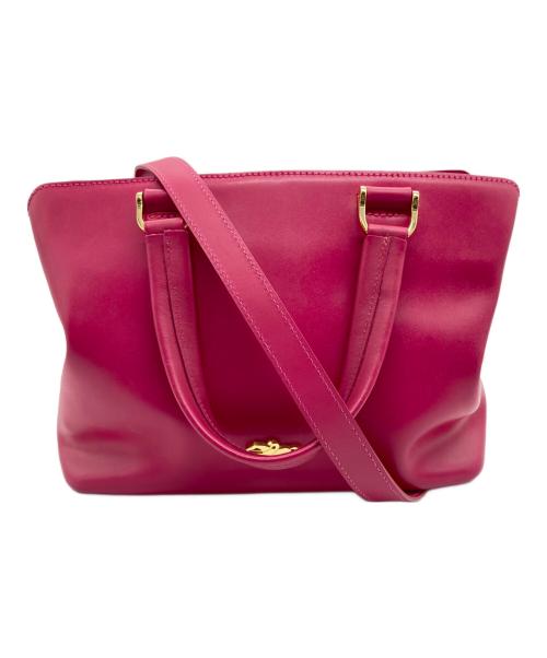 LONGCHAMP（ロンシャン）LONGCHAMP (ロンシャン) 2WAYバッグ ピンクの古着・服飾アイテム