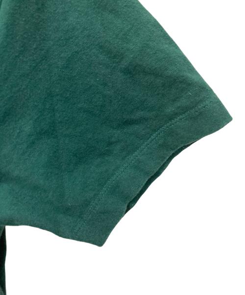 OFFWHITE（オフホワイト）OFFWHITE (オフホワイト) Hand Print Distressed T-Shirt グリーン サイズ:Sの古着・服飾アイテム