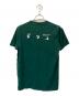 OFFWHITE (オフホワイト) Hand Print Distressed T-Shirt グリーン サイズ:S：9000円