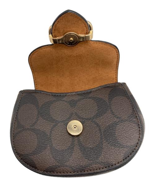 COACH（コーチ）COACH (コーチ) チェーンショルダーバッグ ブラウンの古着・服飾アイテム