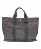 HERMESエルメス）の古着「トートバッグ」｜グレー