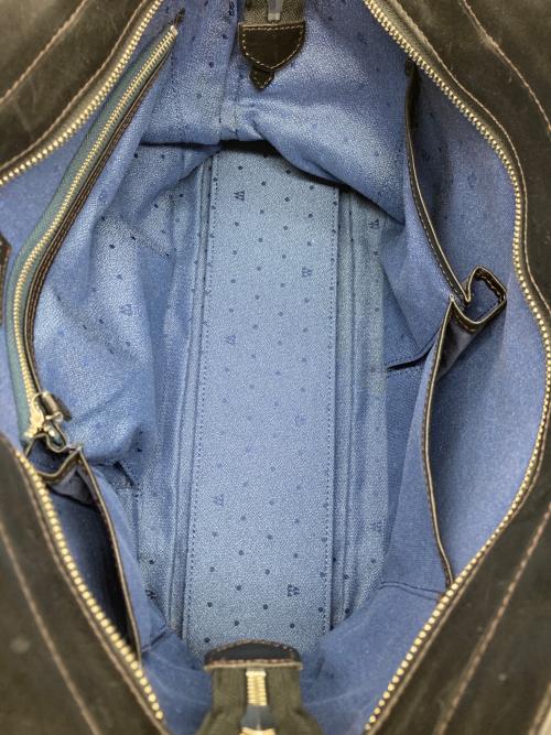 FIVEWOODS（ファイブウッズ）FIVEWOODS (ファイブウッズ) レザートートバッグ ブラックの古着・服飾アイテム