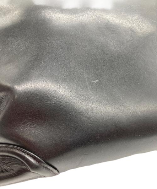 FIVEWOODS（ファイブウッズ）FIVEWOODS (ファイブウッズ) レザートートバッグ ブラックの古着・服飾アイテム