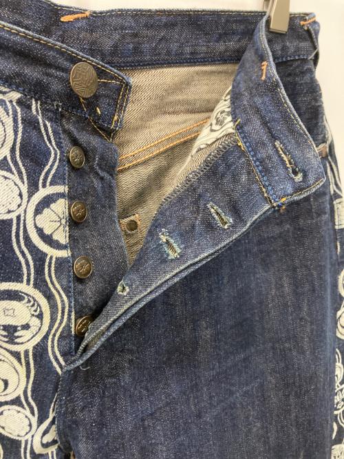 YAMANE（ヤマネ）YAMANE (ヤマネ) EVISU (エヴィス) デニムパンツ インディゴ サイズ:W33L31の古着・服飾アイテム