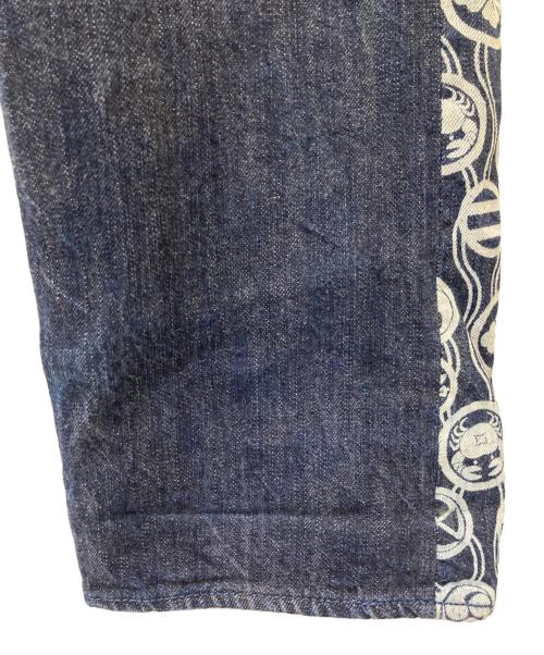 YAMANE（ヤマネ）YAMANE (ヤマネ) EVISU (エヴィス) デニムパンツ インディゴ サイズ:W33L31の古着・服飾アイテム