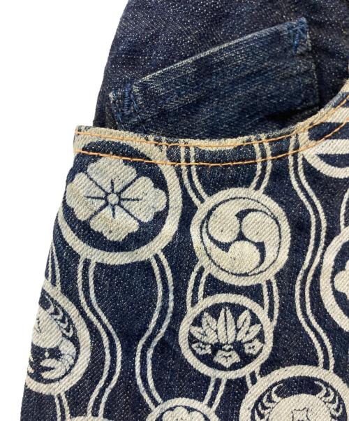 YAMANE（ヤマネ）YAMANE (ヤマネ) EVISU (エヴィス) デニムパンツ インディゴ サイズ:W33L31の古着・服飾アイテム