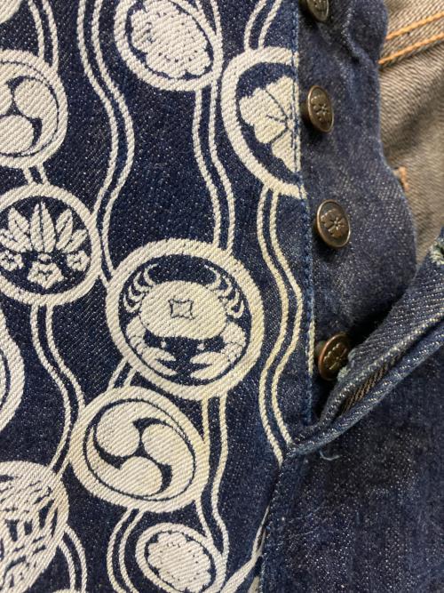 YAMANE（ヤマネ）YAMANE (ヤマネ) EVISU (エヴィス) デニムパンツ インディゴ サイズ:W33L31の古着・服飾アイテム