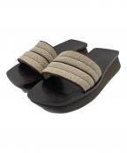 PRADAプラダ）の古着「サンダル」｜ダークブラウン×ベージュ