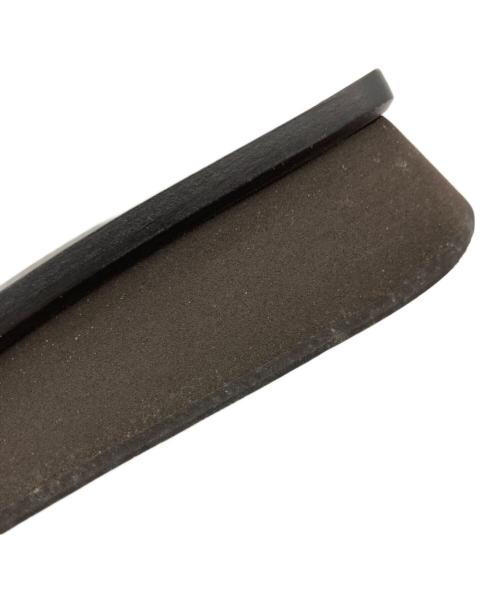 PRADA（プラダ）PRADA (プラダ) サンダル ダークブラウン×ベージュ サイズ:23cmの古着・服飾アイテム