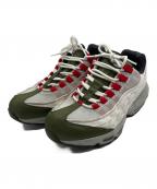 NIKEナイキ）の古着「Air Max 95 By You & Unlocked By You」｜ホワイト×カーキ