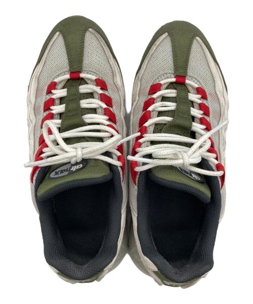 NIKE（ナイキ）NIKE (ナイキ) Air Max 95 By You & Unlocked By You ホワイト×カーキ サイズ:26cmの古着・服飾アイテム