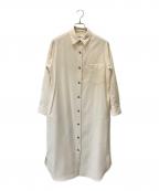 SOEJUソージュ）の古着「長袖ワンピース」｜ホワイト