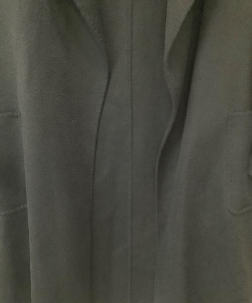 MaxMara（マックスマーラ）MaxMara (マックスマーラ) カシミヤ混ウールコート ブラック サイズ:40の古着・服飾アイテム