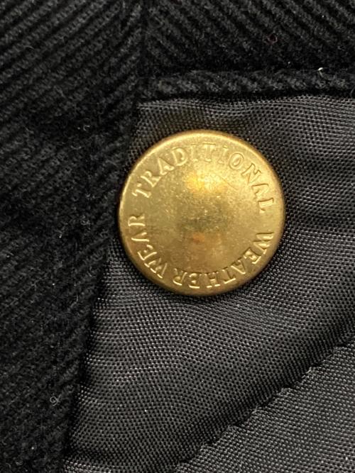 Traditional Weatherwear（トラディショナルウェザーウェア）Traditional Weatherwear (トラディショナルウェザーウェア) キルティングジャケット ブラック サイズ:34の古着・服飾アイテム