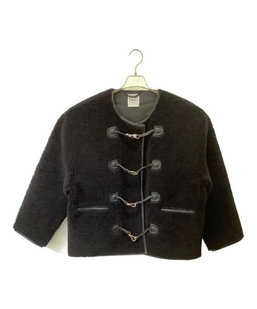 TOTEM（トーテム）TOTEM (トーテム) シアリングクラスプジャケット ブラック サイズ:Mの古着・服飾アイテム