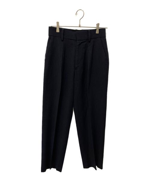 Whim Gazette（ウィムガゼット）Whim Gazette (ウィムガゼット) ピンストライプパンツ ネイビー サイズ:Freeの古着・服飾アイテム
