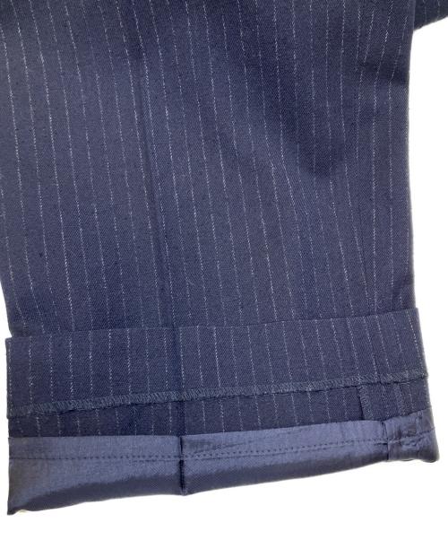 Whim Gazette（ウィムガゼット）Whim Gazette (ウィムガゼット) ピンストライプパンツ ネイビー サイズ:Freeの古着・服飾アイテム