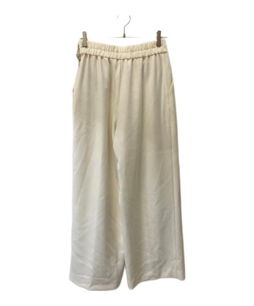 SOEJU（ソージュ）SOEJU (ソージュ) サイドタックワイドパンツ ホワイト サイズ:L 未使用品の古着・服飾アイテム