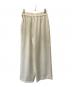 SOEJU (ソージュ) サイドタックワイドパンツ ホワイト サイズ:L 未使用品：8000円