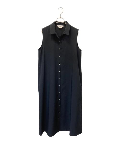SOEJU（ソージュ）SOEJU (ソージュ) ソフトオックスノースリーブワンピース ブラック サイズ:Mの古着・服飾アイテム
